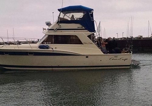   Another angle of Peaches Pride charter boat